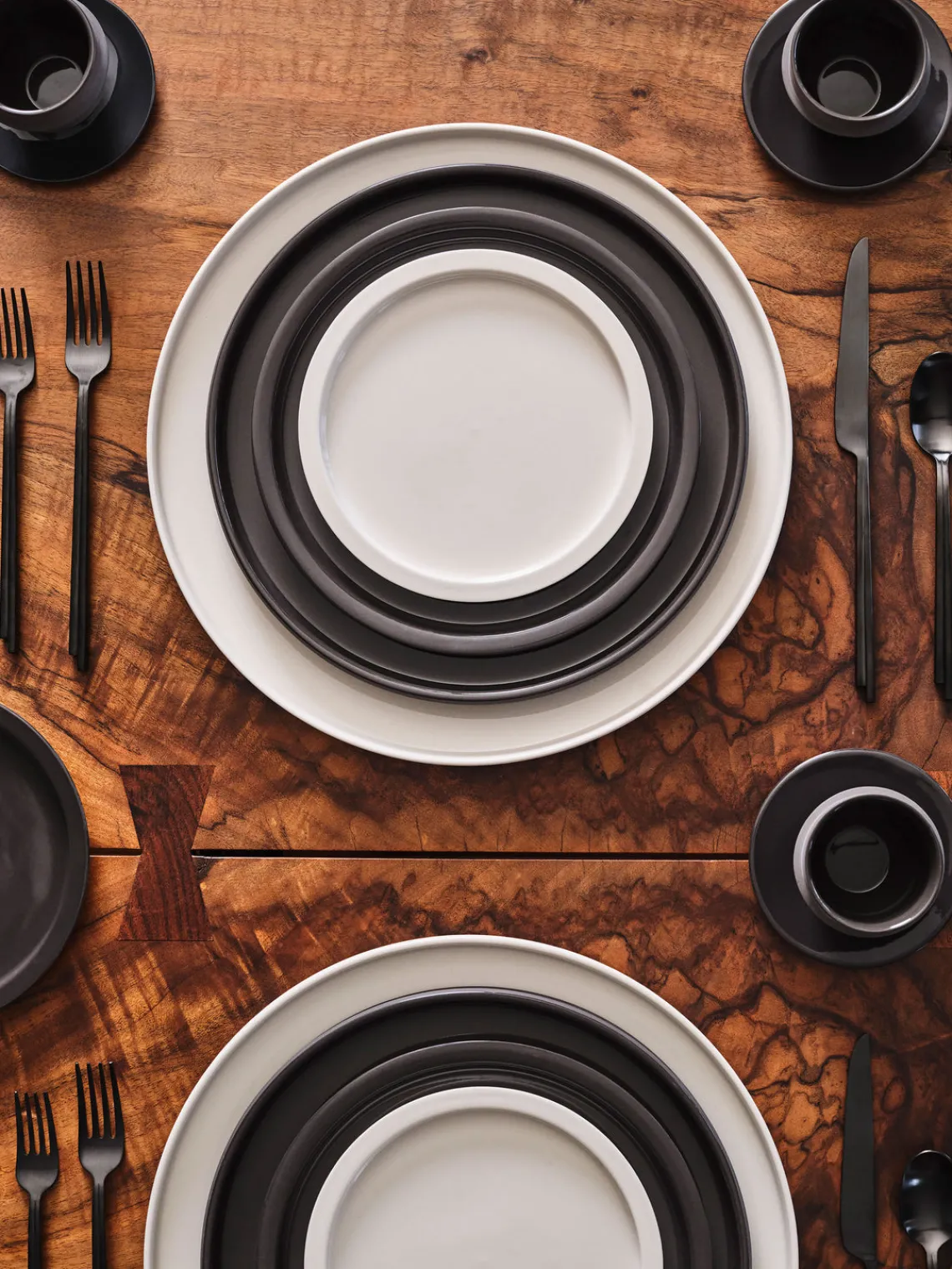 Hot Platos postres de porcelana con esmalte reactivo Dune, 2 uds. Platos De Postre|Vajillas Completas