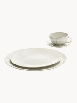 Platos De Postre|Vajillas Completas></noscript>SERAX Platos postres de porcelana con esmalte reactivo Zuma, 2 uds.