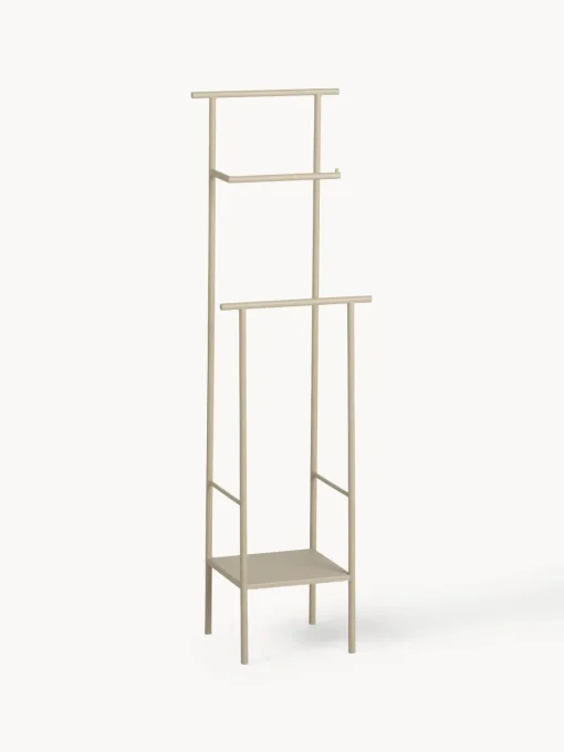 Portarrollos|Estanterías De Baño>Ferm Living Portarrollos con estante Dora Beige claro mate