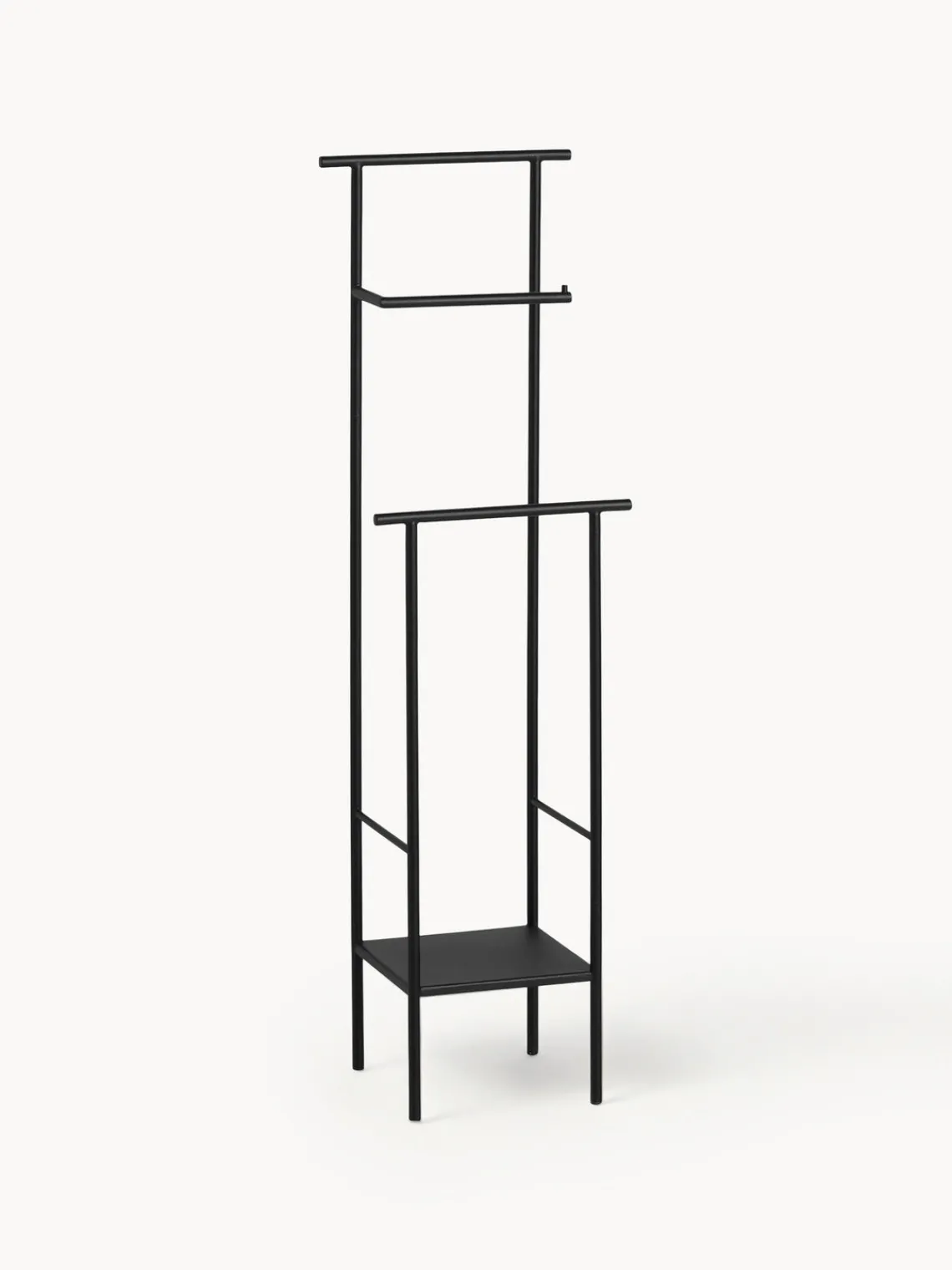 Portarrollos|Estanterías De Baño>Ferm Living Portarrollos de baño con estante Dora Negro mate