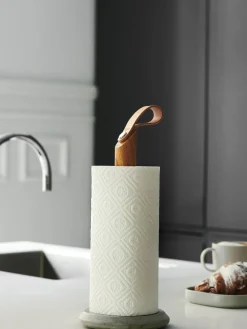 Utensilios De Cocina>Gejst Portarrollos de cocina de madera de roble Grab Madera de roble, gris