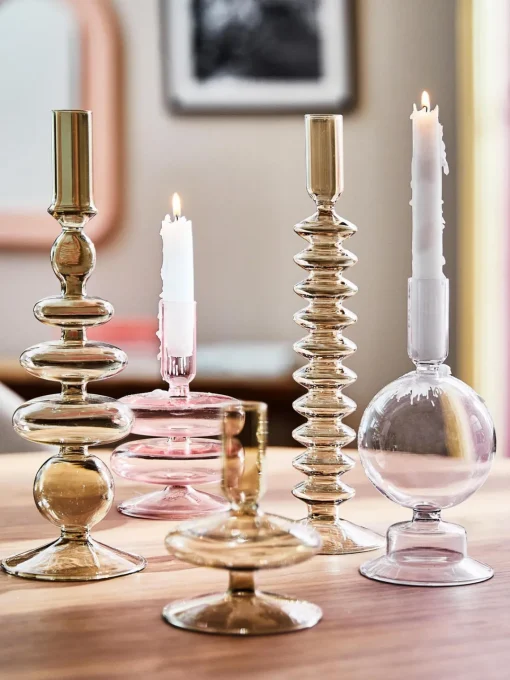 Jarrones|Candelabros>Westwing Collection Portavelas Clea, 2 uds.