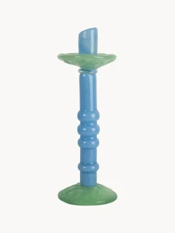 Candelabros|Jarrones>byon Portavelas de vidrio soplado Lara