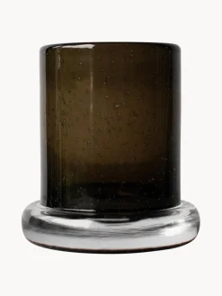 Jarrones|Velas Y Candelabros>DBKD Portavelas tealight Bubble Marrón oscuro semitransparente