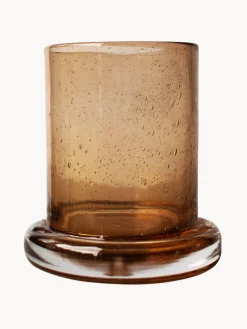 Jarrones|Velas Y Candelabros>DBKD Portavelas tealight Bubble Marrón claro transparente