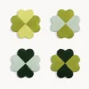 Sale Posavasos artesanales Lucky, 4 uds. Posavasos|Vajillas Completas