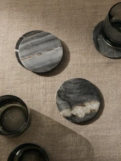 Outlet Posavasos de mármol Tressa, 4 uds. Posavasos|Vajillas Completas