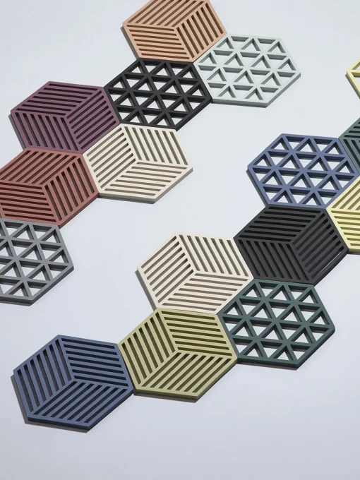 Posavasos|Vajillas Completas>Zone Denmark Posavasos de silicona Hexagon