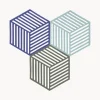 Posavasos|Vajillas Completas>Zone Denmark Posavasos Hexagon, 3 uds.