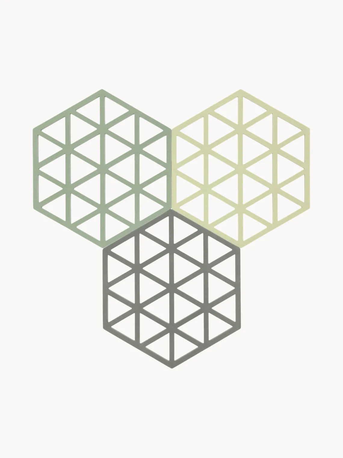 Clearance Posavasos Triangles, 3 uds. Posavasos|Vajillas Completas