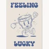 Pósters|Jarrones>POSTER & FRAME Póster Feeling Lucky