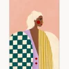 Pósters|Jarrones>POSTER & FRAME Póster Funky Blouse