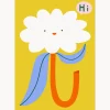 Pósters|Jarrones>Paper Collective Póster Hi Flower 01