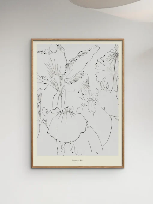 Discount Póster Japanese Iris Pósters|Jarrones