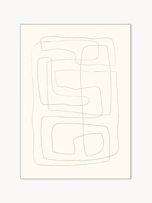 Pósters|Jarrones>POSTER & FRAME Póster Lines 01