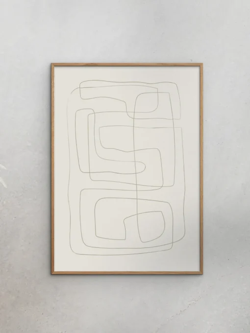 Pósters|Jarrones>POSTER & FRAME Póster Lines 01