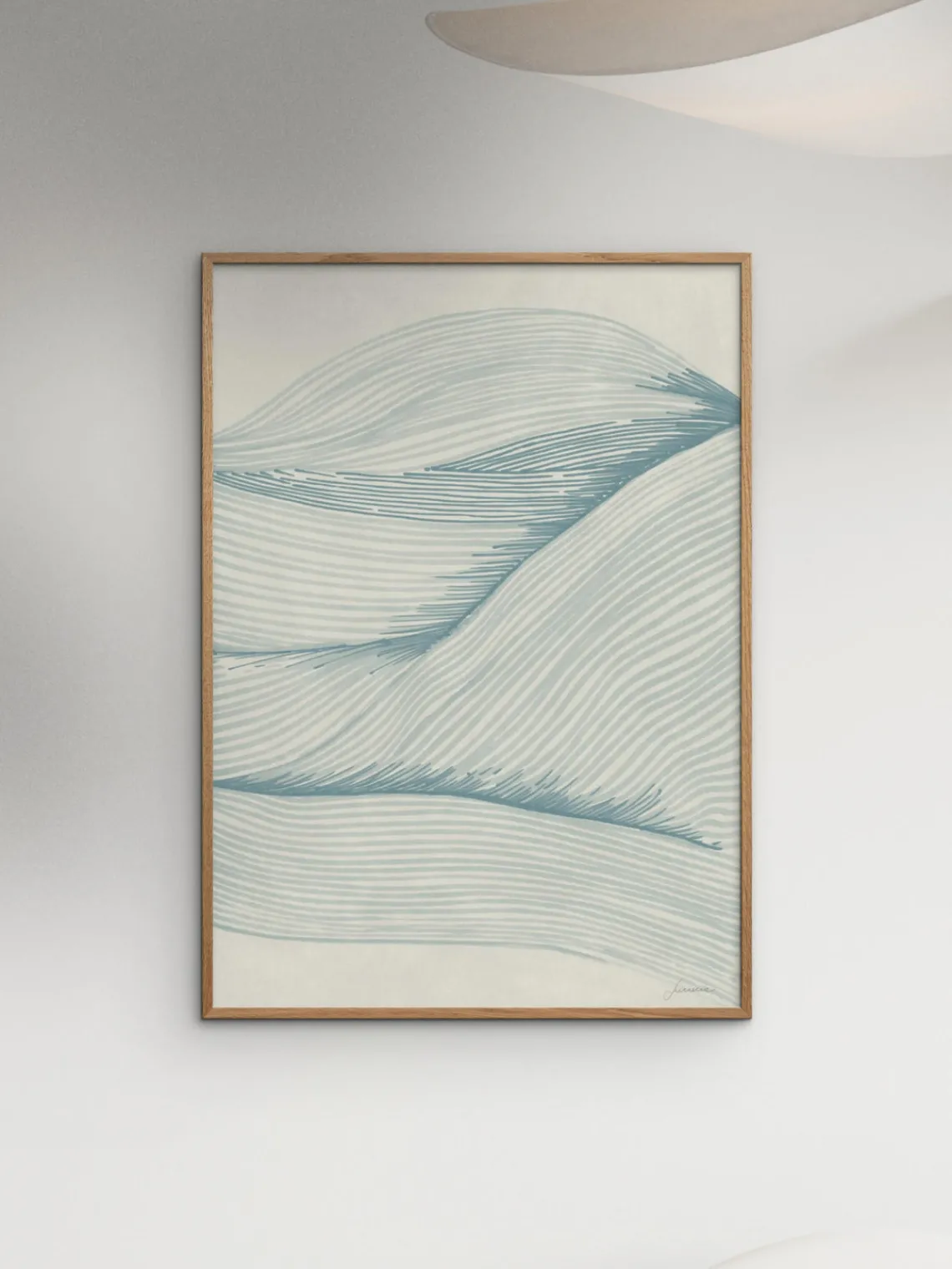 Pósters|Jarrones>POSTER & FRAME Póster Ocean in Lines 02