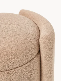 Pufs Y Otomanos|Pufs Y Otomanos></noscript>Westwing Collection Puf de borreguillo con espacio de almacenaje Benji Borreguillo beige