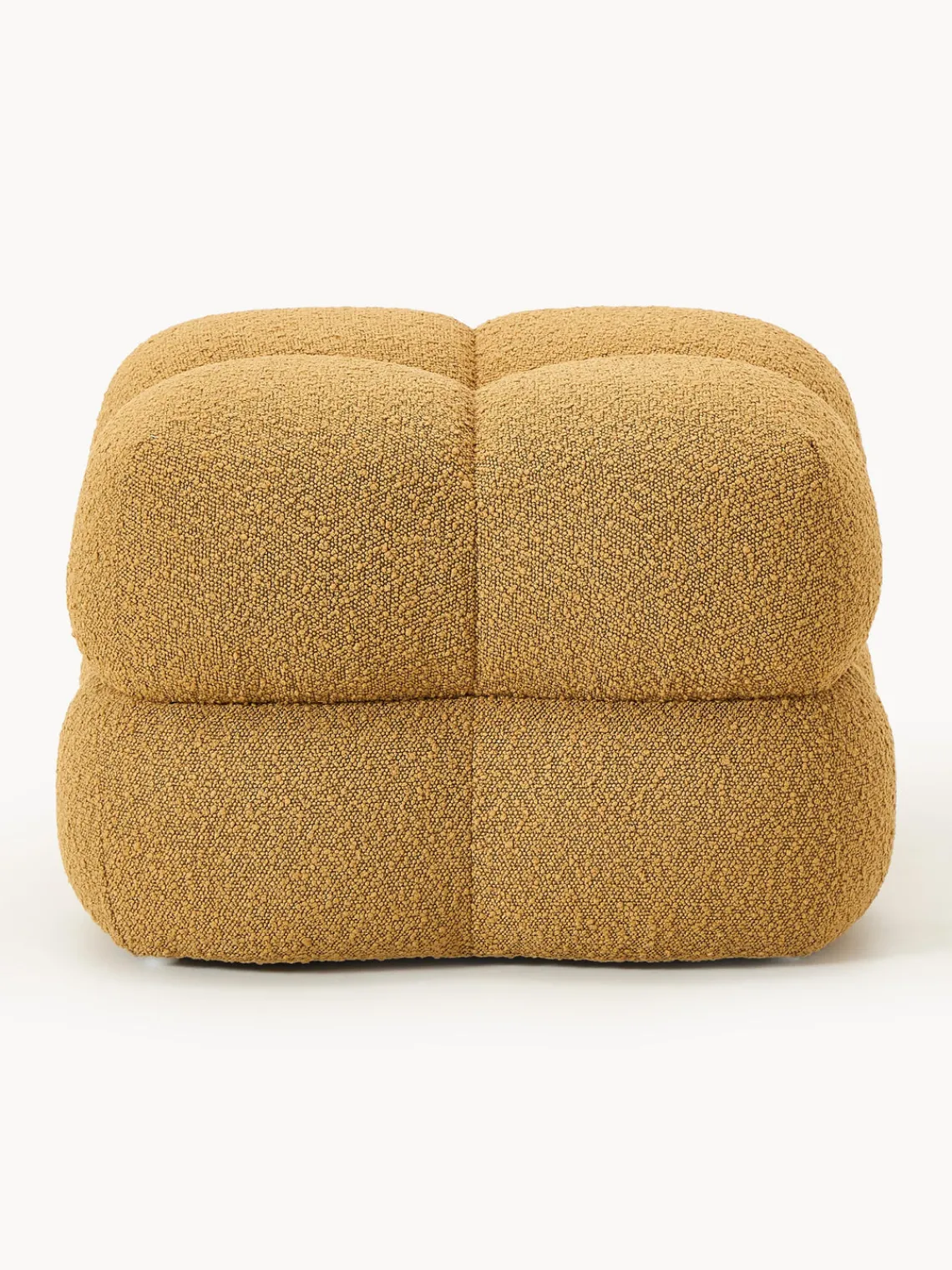 Online Puf en tejido bouclé Ellie Pufs Y Otomanos|Pufs Y Otomanos