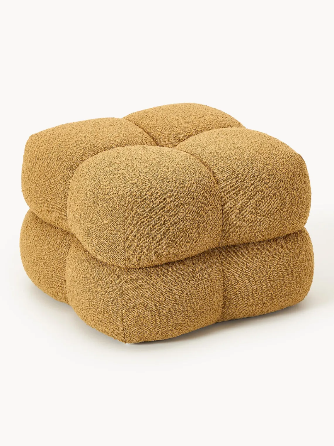 Online Puf en tejido bouclé Ellie Pufs Y Otomanos|Pufs Y Otomanos