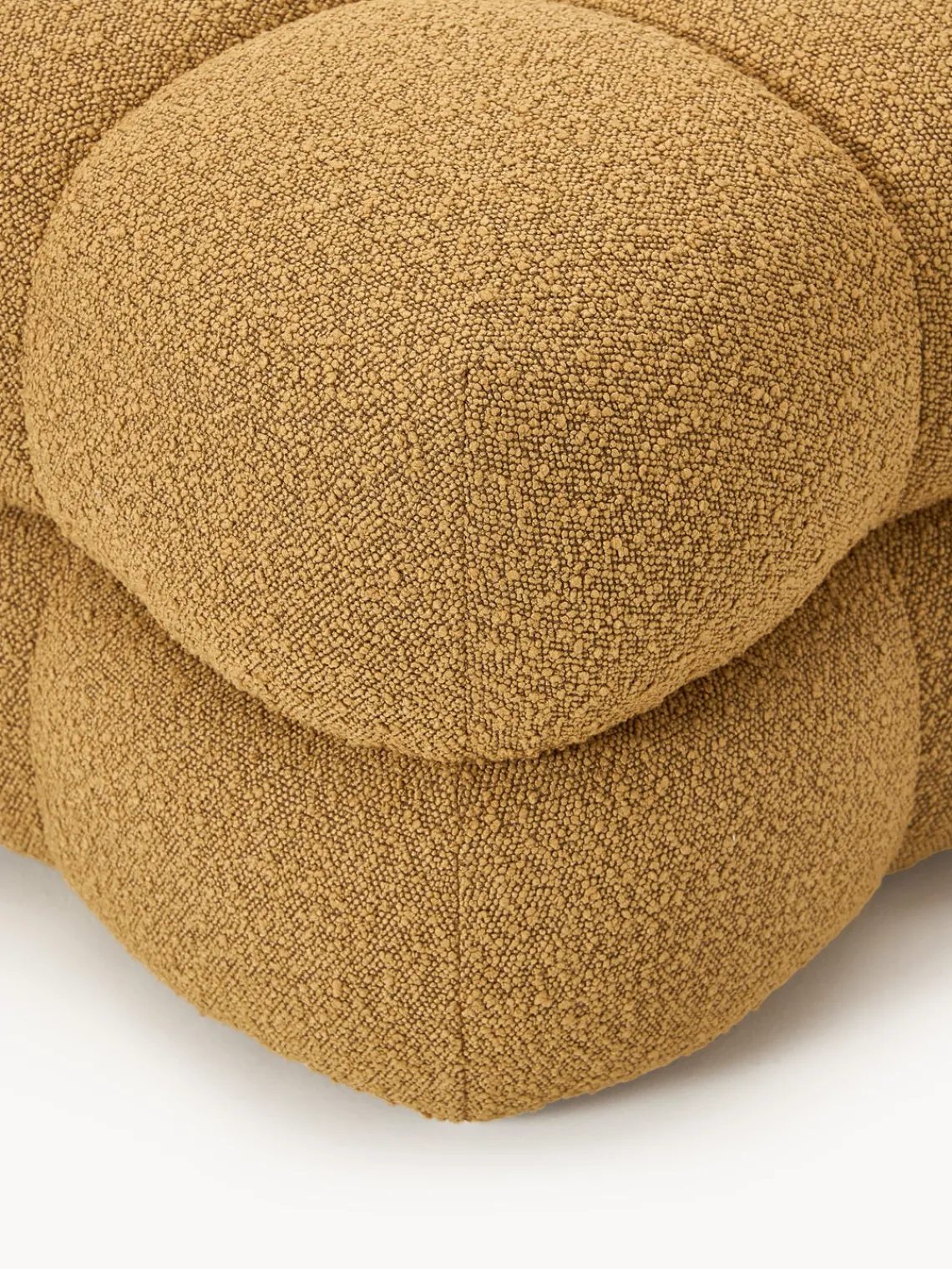 Online Puf en tejido bouclé Ellie Pufs Y Otomanos|Pufs Y Otomanos