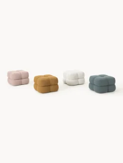 Online Puf en tejido bouclé Ellie Pufs Y Otomanos|Pufs Y Otomanos