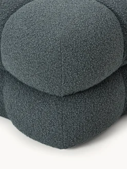 Pufs Y Otomanos|Pufs Y Otomanos></noscript>Westwing Collection Puf en tejido bouclé Ellie Bouclé gris azulado