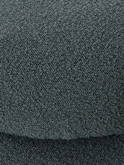 Pufs Y Otomanos|Pufs Y Otomanos></noscript>Westwing Collection Puf en tejido bouclé Ellie Bouclé gris azulado