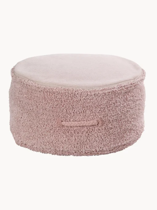 Decoración Infantil|Mesas Y Sillas Infantiles>Lorena Canals Puf infantil artesanal Chill Tejido rosa claro