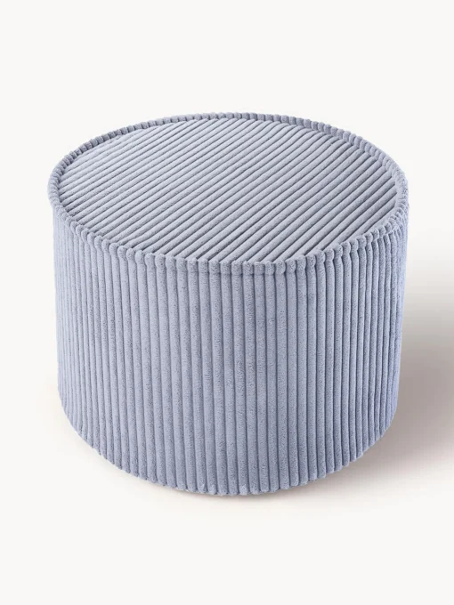 Clearance Puf infantil de pana Sugar, Ø 40 cm Niños Decoración Infantil|Mesas Y Sillas Infantiles