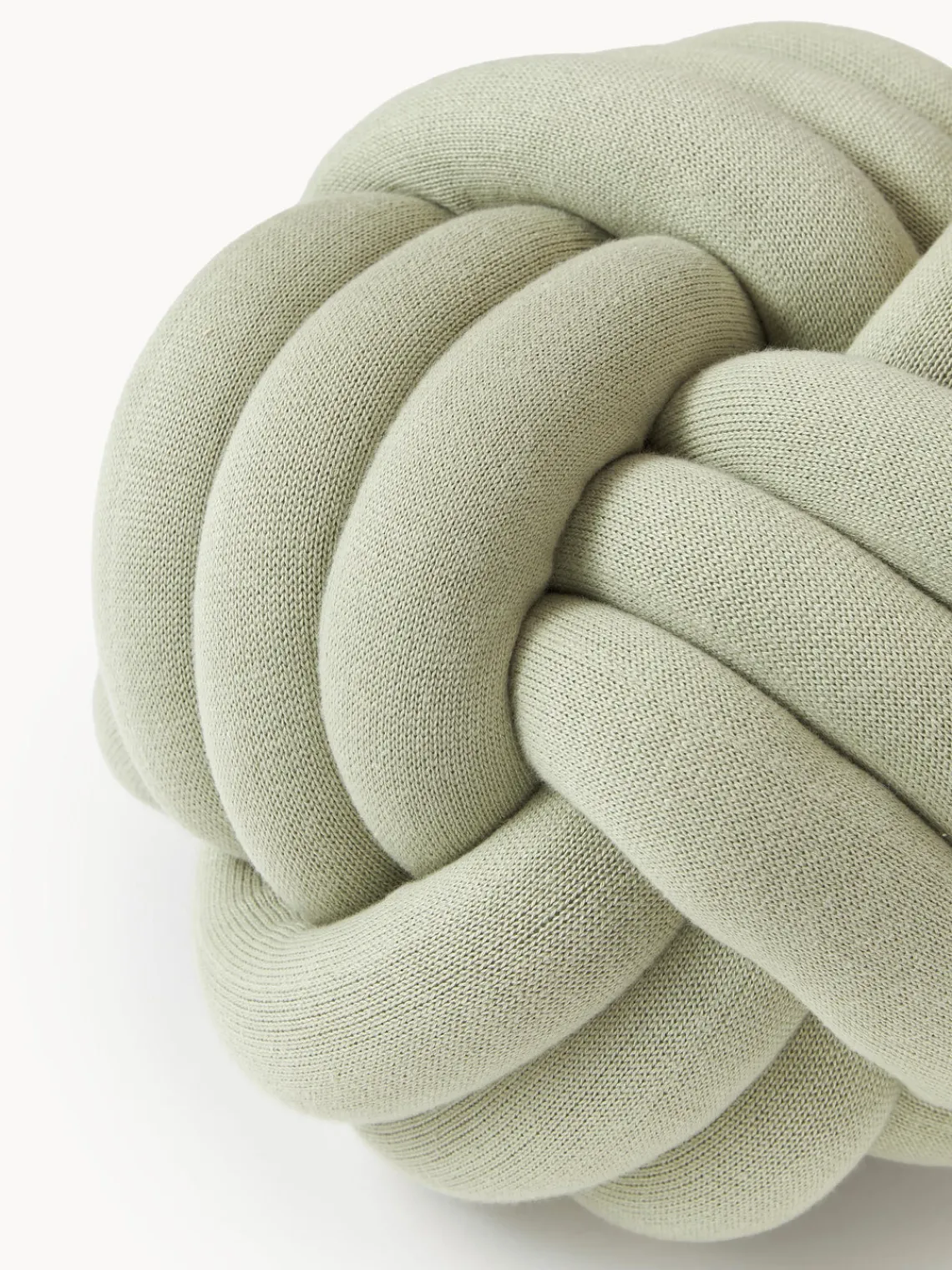 Puf nudo Twist Mantas|Cojines Decorativos