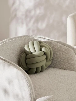 Puf nudo Twist Mantas|Cojines Decorativos