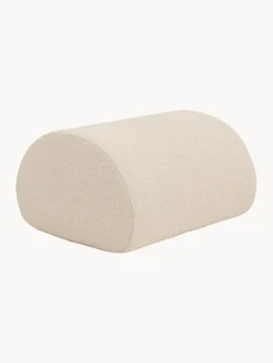 Sillones De Jardín|Sillones De Jardí­N>Ferm Living Puf para exterior en tejido bouclé Rouli Bouclé blanco Off White