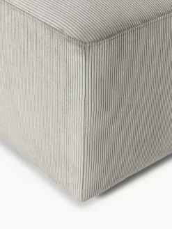 Best Puf reposapiés de pana grande Melva, An 116 x F 72 cm Reposapiés|Sofás