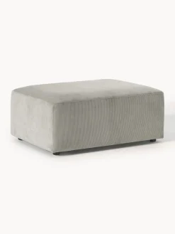 Online Puf reposapiés de pana Melva, An 99 x F 72 cm Reposapiés|Sofás