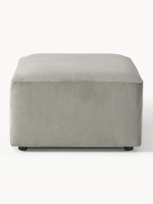 Online Puf reposapiés de pana Melva, An 99 x F 72 cm Reposapiés|Sofás