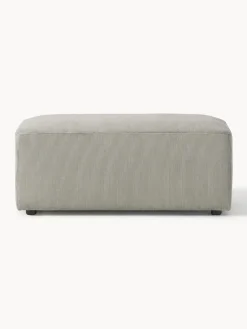 Hot Puf reposapiés de pana Melva, 99 x 42 cm Reposapiés|Sofás
