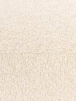 Reposapiés|Sofás></noscript>Westwing Collection Puf reposapiés en tejido bouclé Sofia Bouclé beige claro