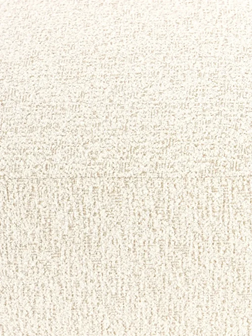 Reposapiés|Sofás>Westwing Collection Puf reposapiés en tejido bouclé Sofia Bouclé blanco Off White
