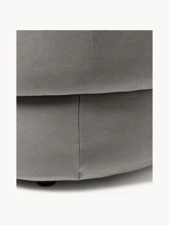 Reposapiés|Sofás></noscript>Westwing Collection Puf reposapiés grande Alba Tejido terciopelado gris oscuro