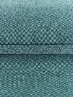 Reposapiés|Sofás></noscript>Westwing Collection Puf reposapiés grande Felix Tejido grueso verde turquesa