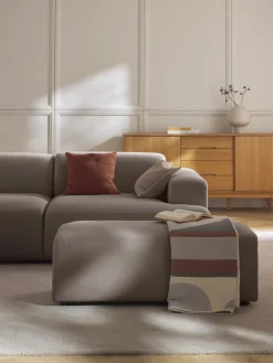 Puf reposapiés grande Melva, 116 x 42 cm Reposapiés|Sofás
