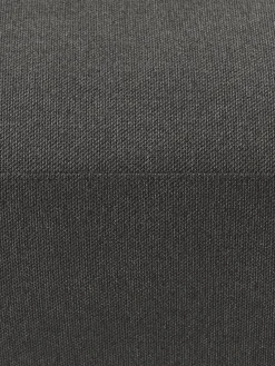 Reposapiés|Sofás></noscript>Westwing Collection Puf reposapiés grande Melva, 116 x 42 cm Tejido gris antracita