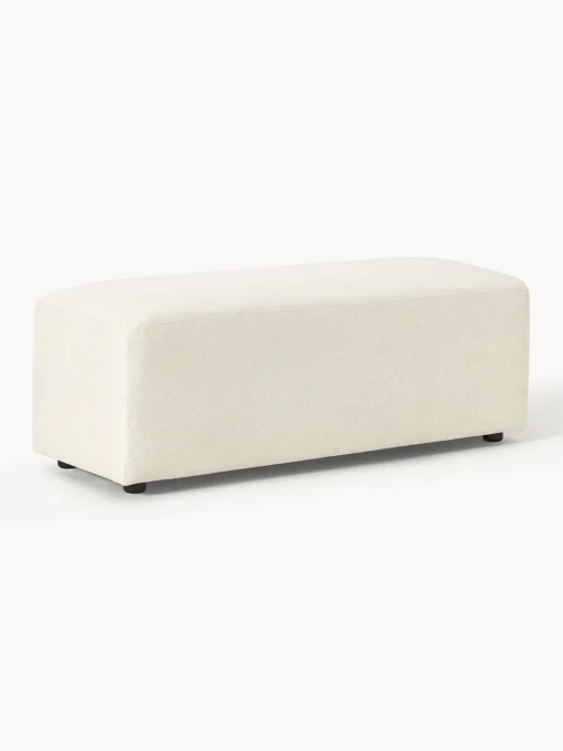 Outlet Puf reposapiés grande Melva, 116 x 42 cm Reposapiés|Sofás