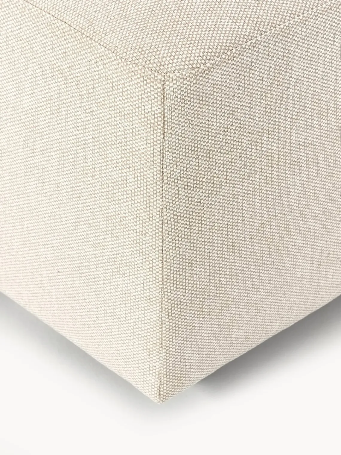 Hot Puf reposapiés grande Melva, 116 x 72 cm Reposapiés|Sofás