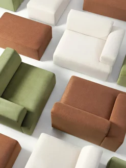 Best Puf reposapiés Melva, 99 x 72 cm Reposapiés|Sofás