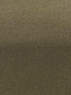 Reposapiés|Sofás></noscript>Westwing Collection Puf reposapiés Melva, 99 x 72 cm Tejido verde oliva