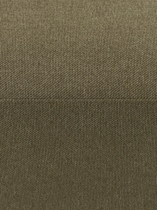 Reposapiés|Sofás>Westwing Collection Puf reposapiés Melva, 99 x 72 cm Tejido verde oliva