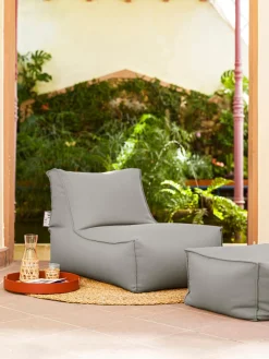 Puf De Exterior|Muebles De Jardín>Magma Puf tumbona para exterior Korfu Gris