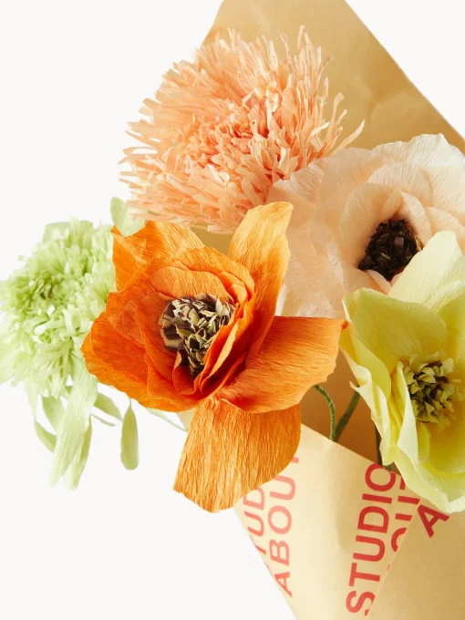 Flores Artificiales|Jarrones>Studio About Ramo de flores artificiales artesanal Sunshine